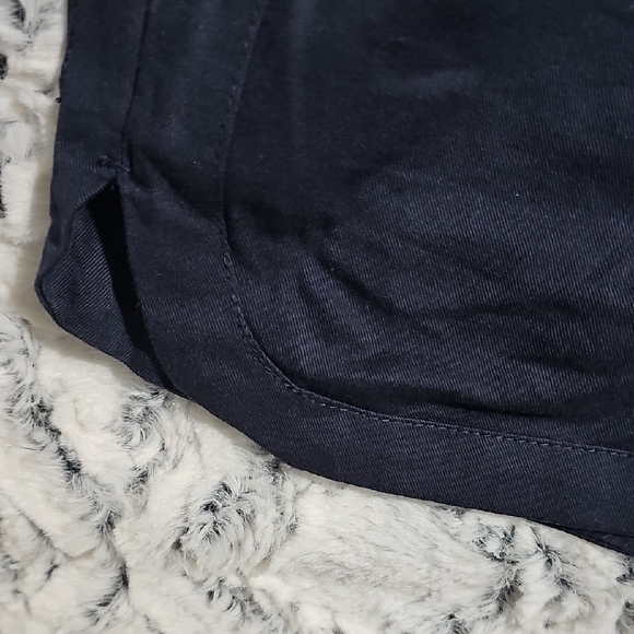 Roxy Navy Blue Caaual Shorts - Picture 4 of 8